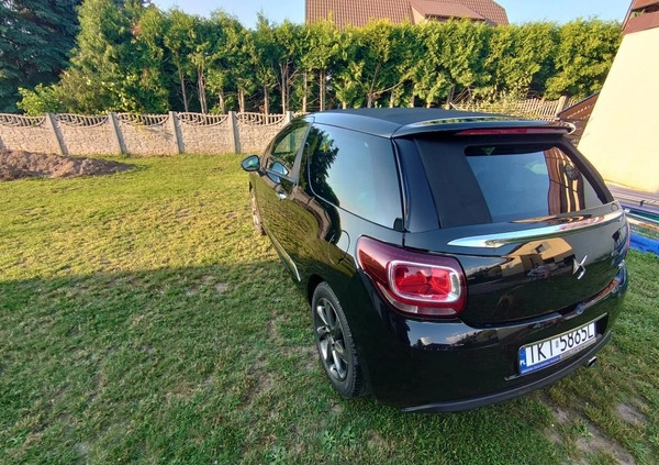 Citroen DS3 cena 37999 przebieg: 105000, rok produkcji 2016 z Łęczyca małe 137